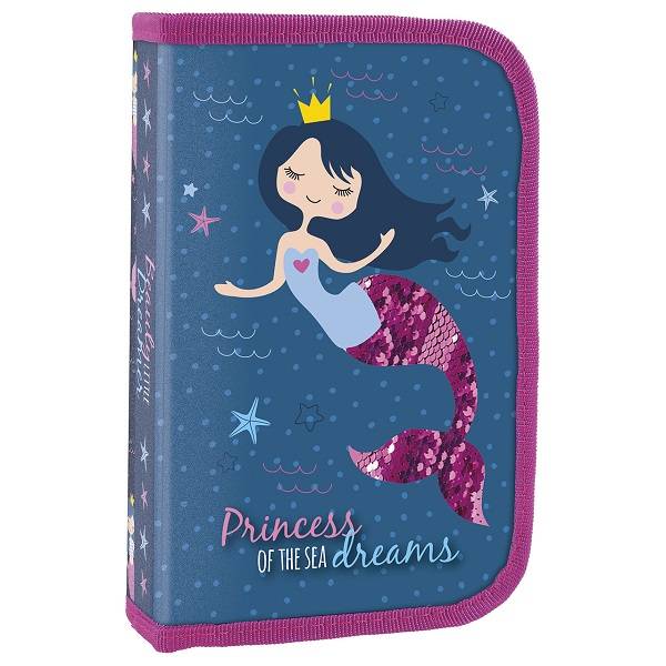 Sellő tolltartó kihajthatós - Princess Dreams