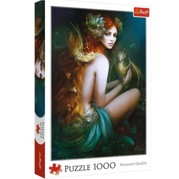 Trefl puzzle 1000 db-os - A sárkányok barátja