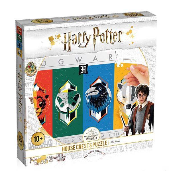 Harry Potter 500 db-os puzzle Házak címerei