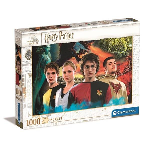 Harry Potter puzzle 1000 db-os – Clementoni – Trimágus kupa versenyzői