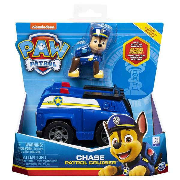 Mancs őrjárat alap jármű figurával - Chase rendőrautóval