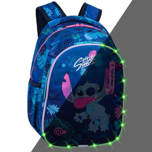 CoolPack iskolatáska hátizsák LED világítással - Stitch