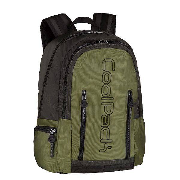 CoolPack egyszínű iskolatáska hátizsák IMPACT - Olive