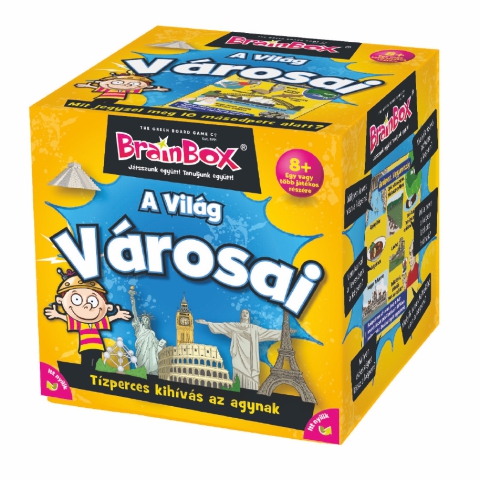 Brainbox A világ városai társasjáték