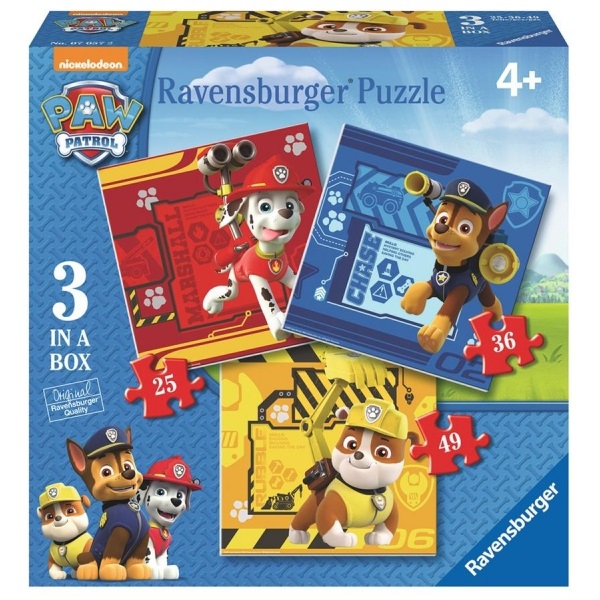 Mancs őrjárat puzzle 3in1