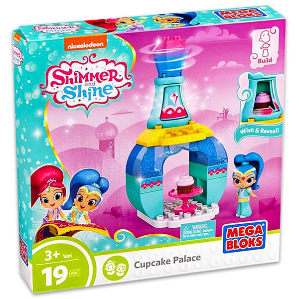 Shimmer & Shine Cupcake palota - Mega Bloks