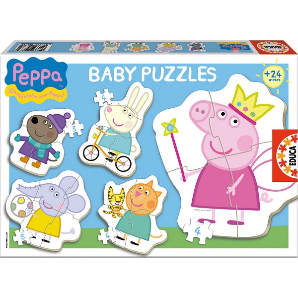 Peppa Malac baby puzzle