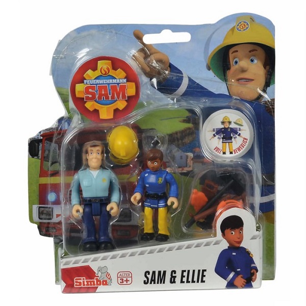 Sam a tűzoltó figura Sam és Ellie