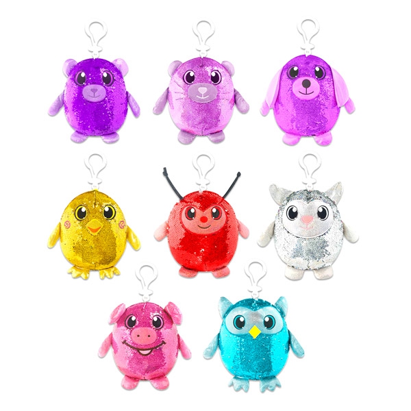 Simiflitter kulcstartós figura 8 cm többféle Shimmeez