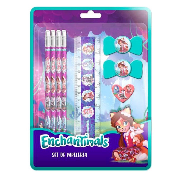 Enchantimals írószer készlet hajcsattal