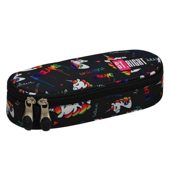 St. Right Unikornis ovális tolltartó