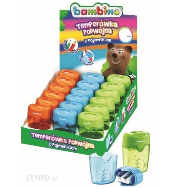 Kétlyukú hegyező tartályos- Bambino