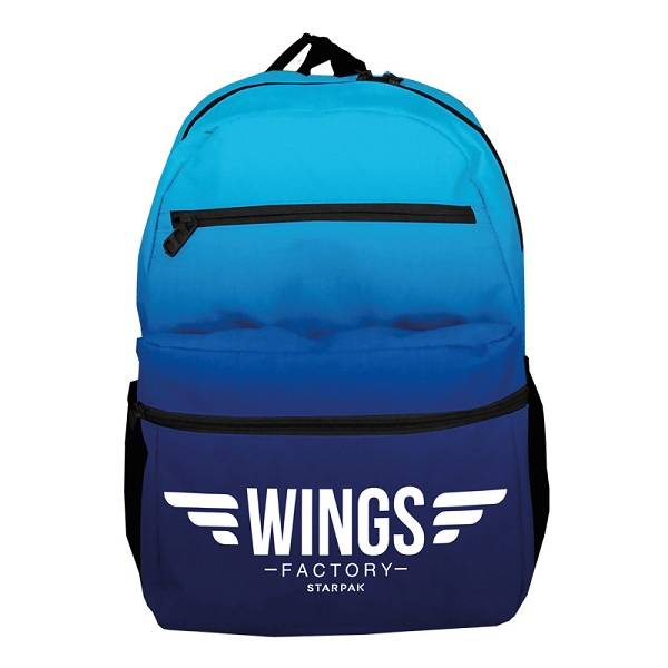 Starpak hátizsák Wings Factory - kék