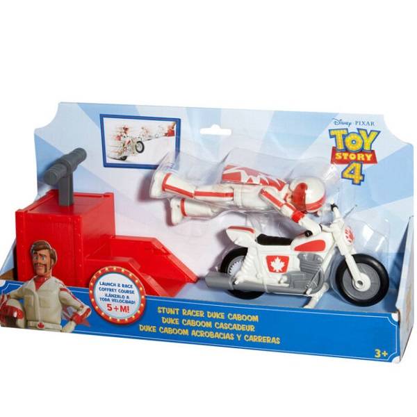 Toy Story Duke Caboom figura járművel