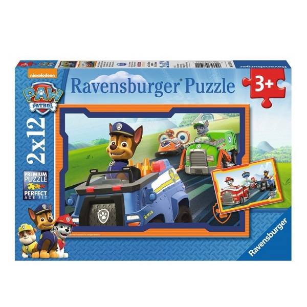 Mancs őrjárat puzzle 2x12 db-os