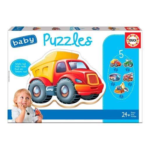 Educa 5in1 baby puzzle - Járművek