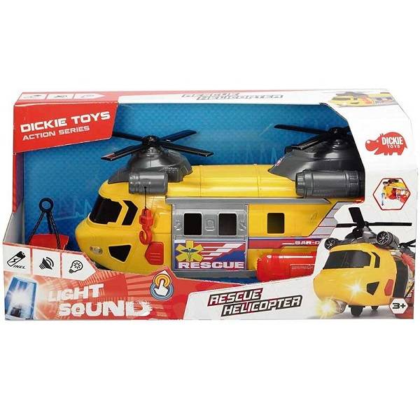 Dickie mentő helikopter fénnyel és hanggal - 30cm