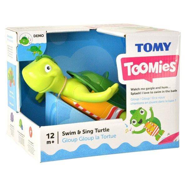 Tomy - éneklő, úszó teknős