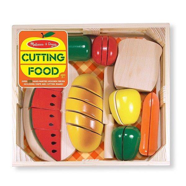 Melissa and Doug fa szeletelhető ételek - Sütés főzés