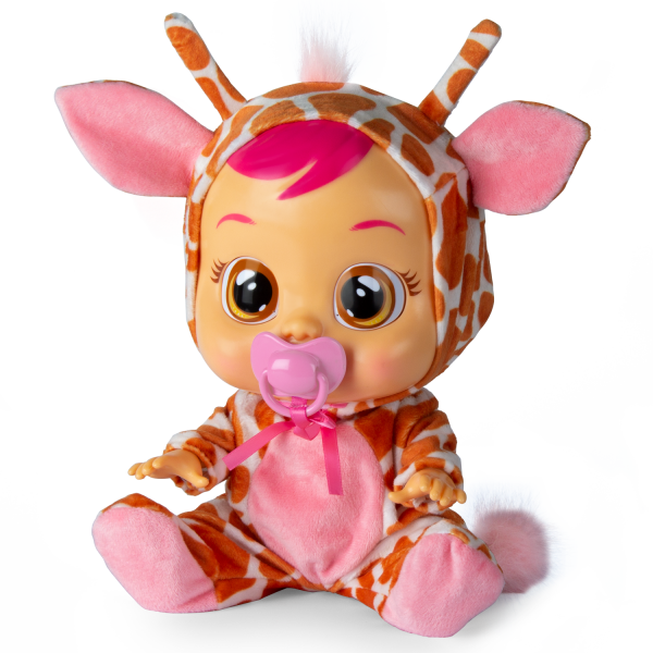 Cry Babies interaktív baba Gigi zsiráf baba Gigajáték