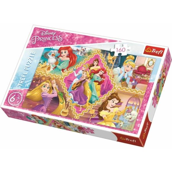 Disney hercegnők puzzle 160 db-os - Kollázs
