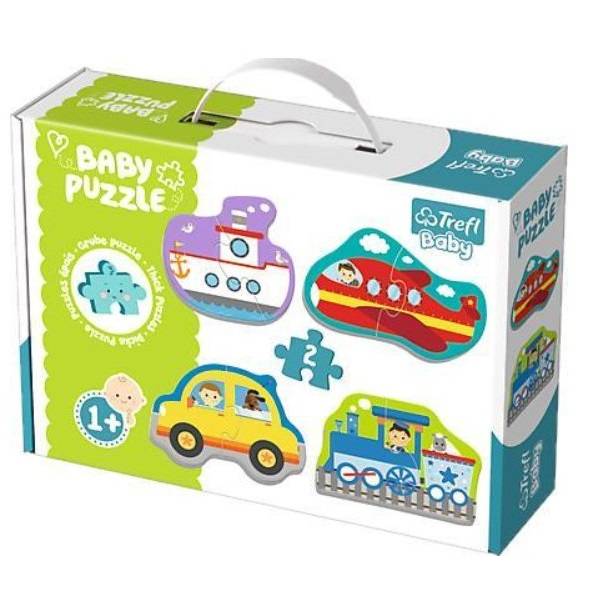 Baby Puzzle járművek 4 in 1