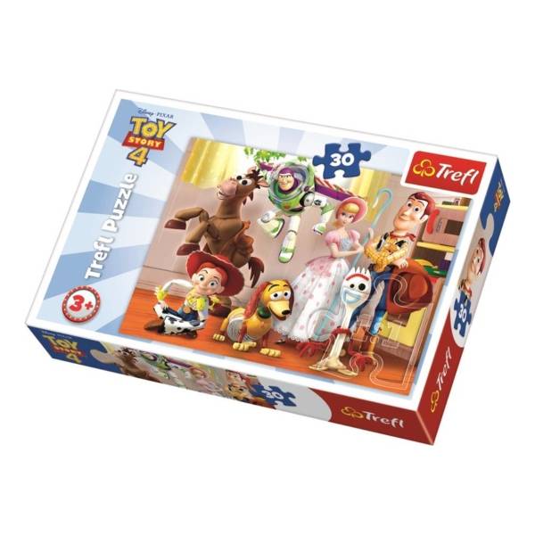 Toy Story 4 puzzle 30 db-os - Játékra fel!