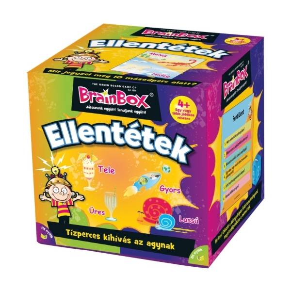 Brainbox ellentétek társasjáték