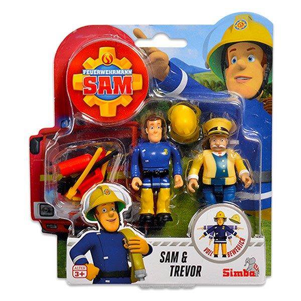 Sam a tűzoltó figura szett 2 db-os - Sam és Trevor