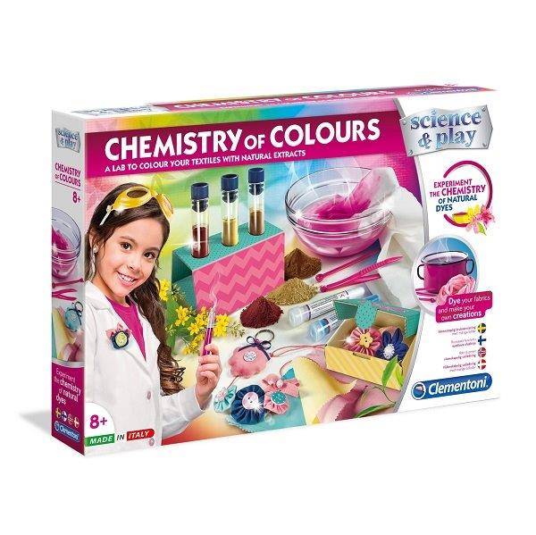 Clementoni Színek kémiája  - Tudomány és játék lányoknak