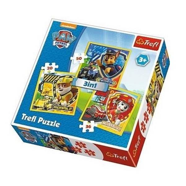 Mancs őrjárat puzzle 3 az 1-ben 