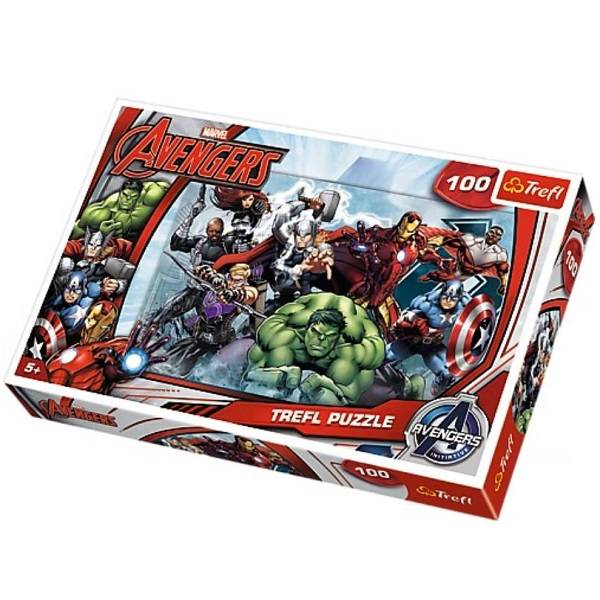 Avengers puzzle 100 db-os - Támadás