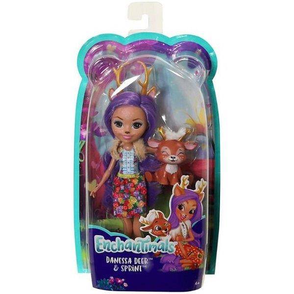 Enchantimals baba Danessa őz baba figurával