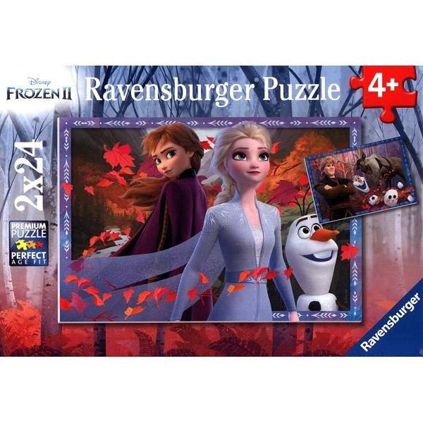 Jégvarázs 2 puzzle 2x24 db-os