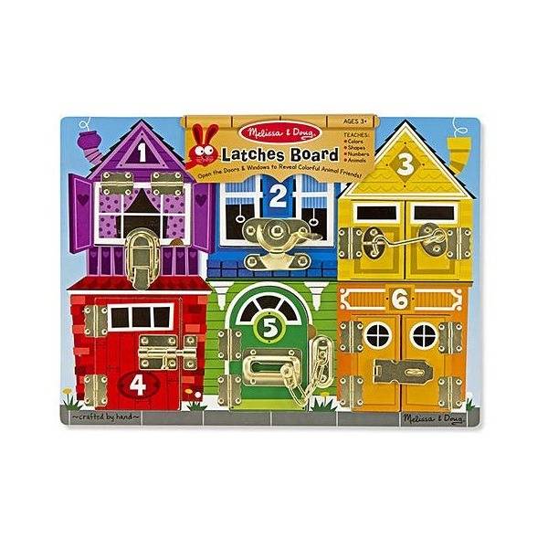 Melissa & Doug Zárak és reteszek - házikós