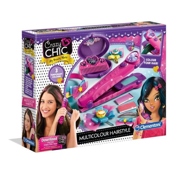 Crazy Chic Multicolor Hairstyle fodrász szalon szett