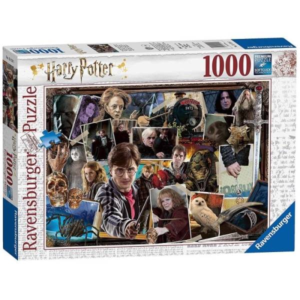 Harry Potter puzzle 1000 db-os Kollázs