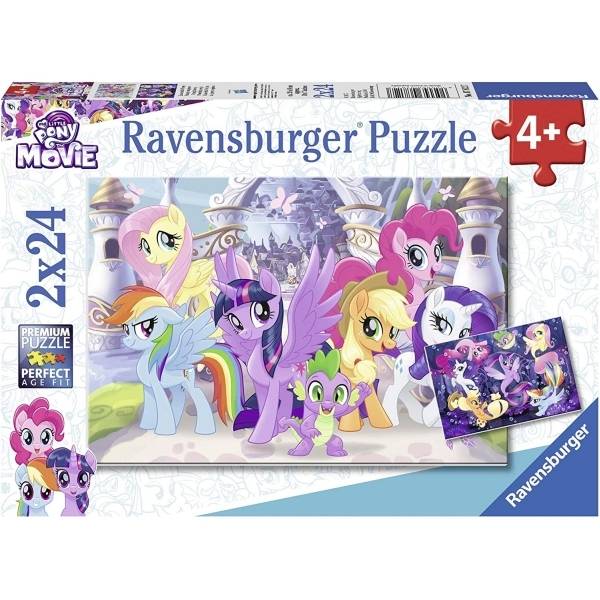 My little pony puzzle 2x24 db-os