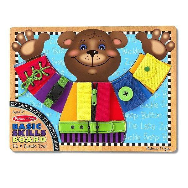 Melissa & Doug tanuló macik - öltözködés