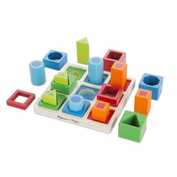 Melissa & Doug formaegyeztető fajáték 3D