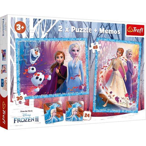 Jégvarázs 2 puzzle és memóriajáték 3 in 1 puzzle és memóriajáték