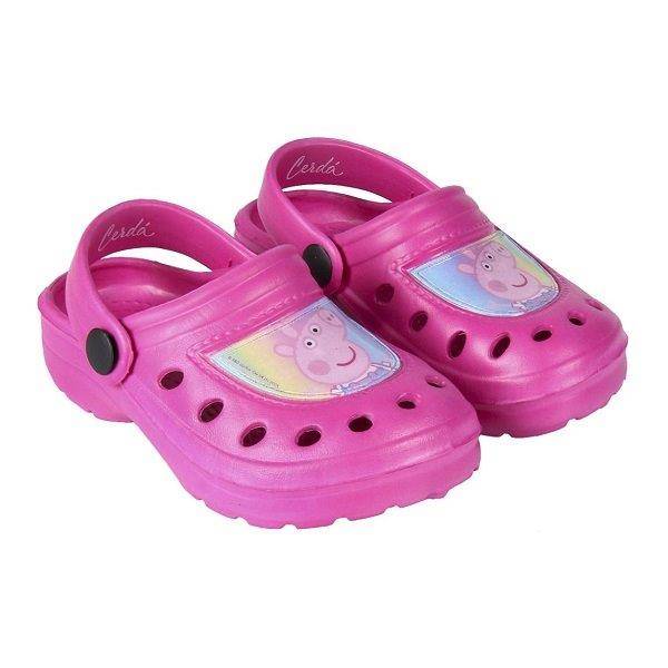 Peppa malac műanyag klumpa 28/29 - pink