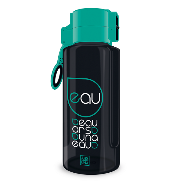 Ars Una kulacs 650 ml fekete-menta