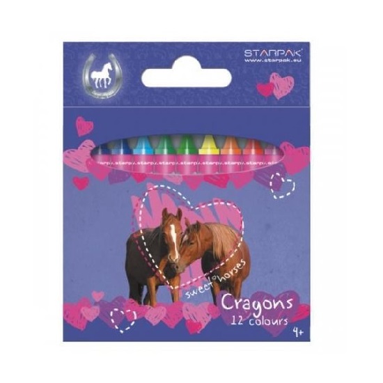 Lovas zsírkréta készlet 12 db-os - Starpak