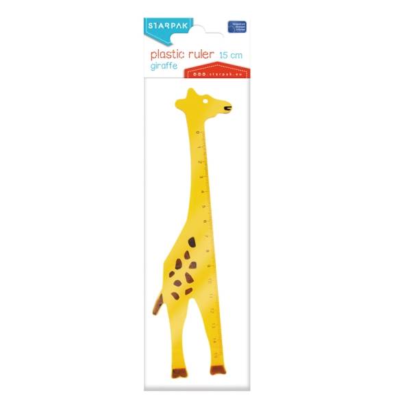 Starpak zsiráf vonalzó 15 cm