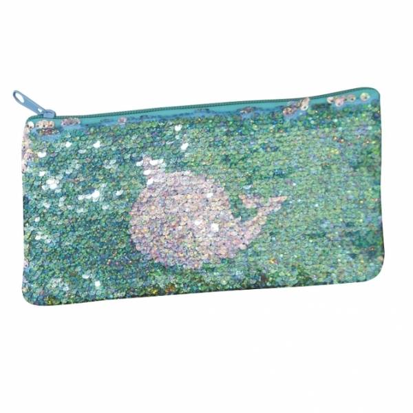 Simiflitteres neszesszer ezüst, türkiz