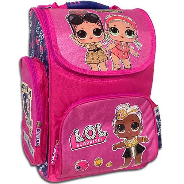 LOL Surprise ergonomikus iskolatáska, merevfalú