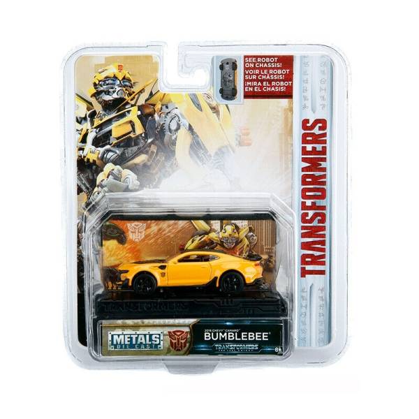 Transformers fém kisautó - Chevy Camaro