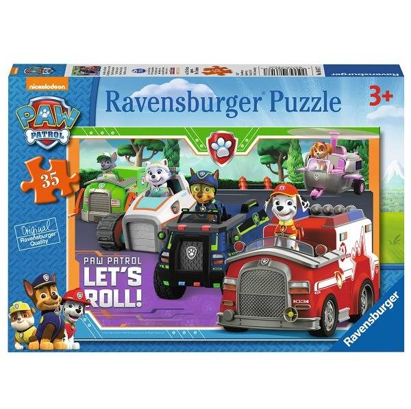 Mancs őrjárat puzzle 35 db-os - Let`s Roll