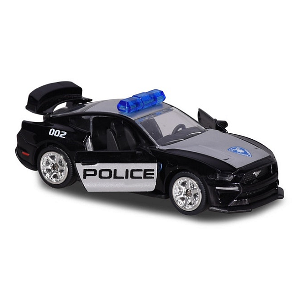 Majorette Deluxe kisautók Ford Mustang GT Police